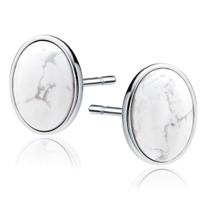 Cercei argint cu piatra alba DiAmanti Z2068ER_HW-DIA (Argint 925‰ 5,5 g.)